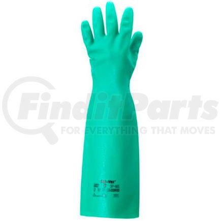 117302 by ANSELL - Sol-Vex&#174; Unsupported Nitrile Gloves, Ansell 37-185-11, 1-Pair