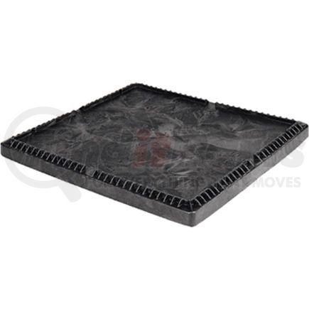 TS4845030010000 by AKRO MILS - Buckhorn TS4845030010000 Folding Bulk Shipping Container Lid - 48"L x 45"W Black