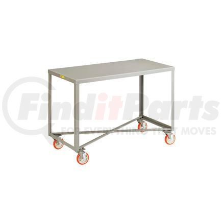 IP-3060RM-BRK by LITTLE GIANT - Little Giant&#174; Mobile Table, 1 Shelf, 30"Wx60"L, 1000 Lbs. Cap.