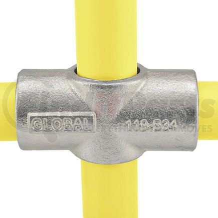 798735 by GLOBAL INDUSTRIAL - Global Industrial™ Pipe Fitting - Two Socket Cross 1-1/4" Dia.