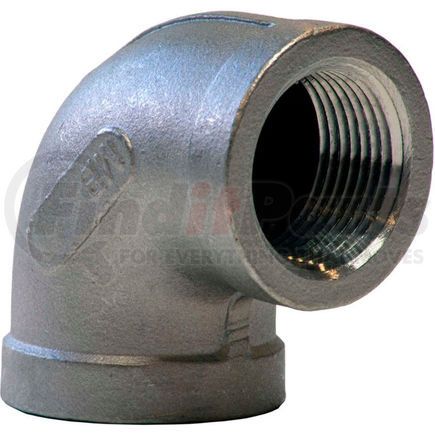 K401-24 by MERIT BRASS - 1-1/2 In. 304 Stainless Steel 90 Degree Elbow - FNPT - Class 150 - 300 PSI - Import