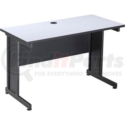 249012AGY by GLOBAL INDUSTRIAL - Interion&#174; 36" Desk Gray