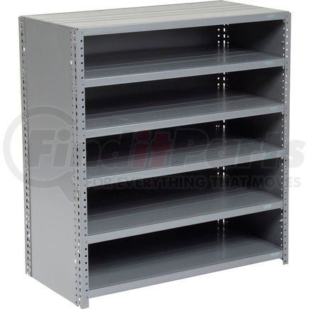 239605 by GLOBAL INDUSTRIAL - Global Industrial&#153; Steel Closed Shelving 6 Shelves No Bin - 36x18x39