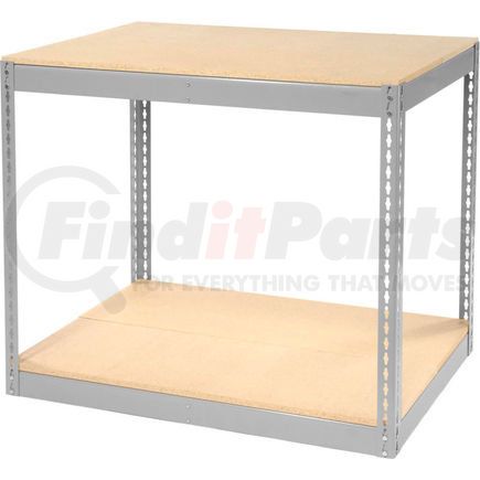 130161 by GLOBAL INDUSTRIAL - Global Industrial&#8482; Record Storage Without Boxes 42"W x 30"D x 36"H - Gray