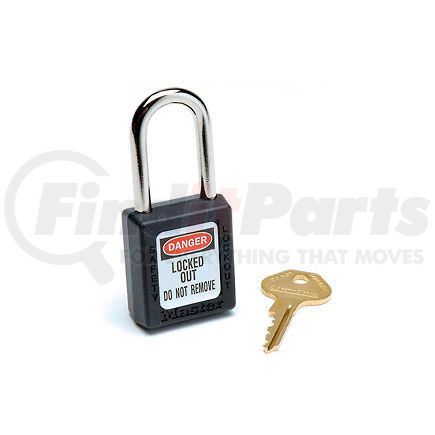 410BLK by MASTER LOCK - Master Lock&#174; Safety 410 Series Safety Zenex&#153; Thermoplastic Padlock, Black, 410BLK