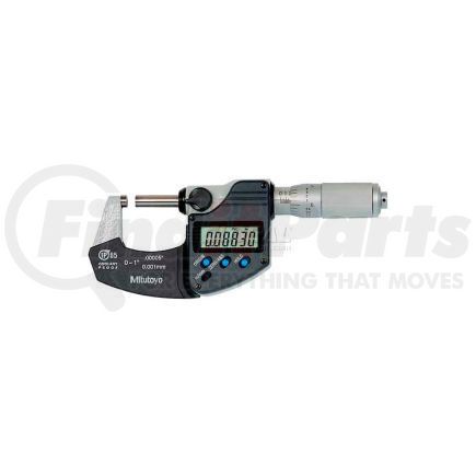 293-344-30 by MITUTOYO - Mitutoyo 293-344-30 Digimatic 0-1"/25.4MM IP65 Digital Micrometer W/Ratchet Friction Thimble