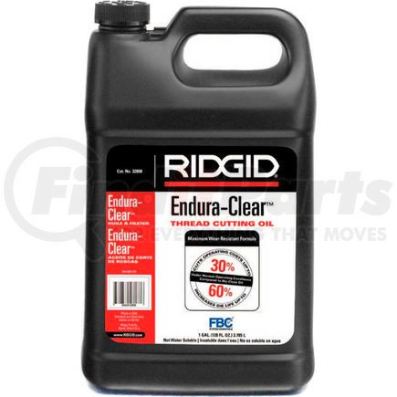 32808 by RIDGE TOOL COMPANY - RIDGID&#174; Endura-Clear Thread Cutting Oil, 1 Gallon