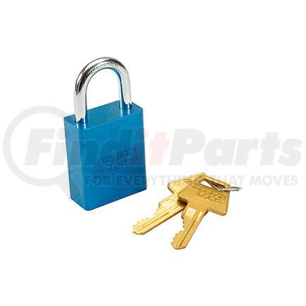 A1105BLU by MASTER LOCK - American Lock&#174; No. A1105BLU Solid Aluminum Rectangular Padlock, Blue