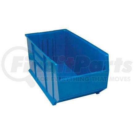 QRB206BL by QUANTUM STORAGE SYSTEMS - Quantum Plastic Rack Bin, 19-7/8"W x 41-7/8"D x 17-1/2"H, Blue