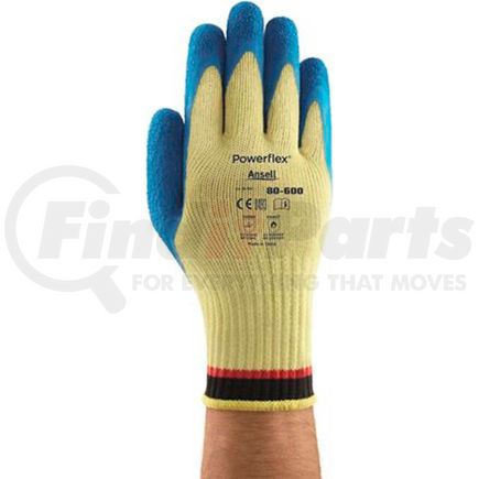 288818 by ANSELL - PowerFlex&#174; Cut Reisistant Gloves, Ansell 80-600-10, 1-Pair