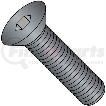 211049 by BRIGHTON-BEST - Flat Socket Cap Screw - 8-32 x 1/2" - Steel Alloy - Thermal Black Oxide - FT - UNC - 100 Pk