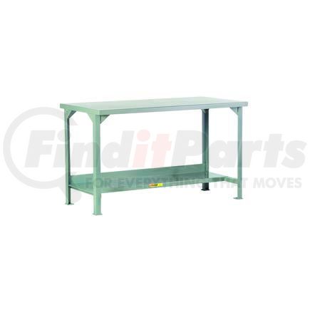 WST2-3660-36 by LITTLE GIANT - Little Giant&#174; Welded Steel Workbench - Steel Top & Shelf - 60"W x 36"D x 36"H