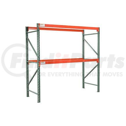 796560N by GLOBAL INDUSTRIAL - Global Industrial&#8482; Tear Drop Pallet Rack Starter 48"W X 36"D X 96"H