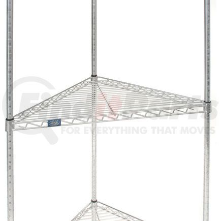 ST18C by GLOBAL INDUSTRIAL - Nexel&#174; ST18C Chrome Triangle Wire Shelf 18"