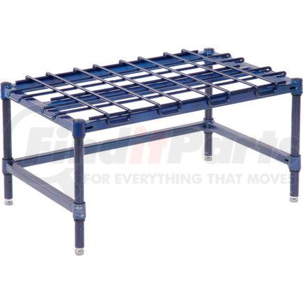 561943 by GLOBAL INDUSTRIAL - Nexel&#174; Poly-Z-Brite&#174; Stationary Dunnage Rack 30"W x 18"D x 14"H