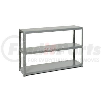968601 by GLOBAL INDUSTRIAL - Global Industrial&#153; Extra Heavy Duty Shelving, 48"W x 18"D x 39"H, 3 Shelves, Gray