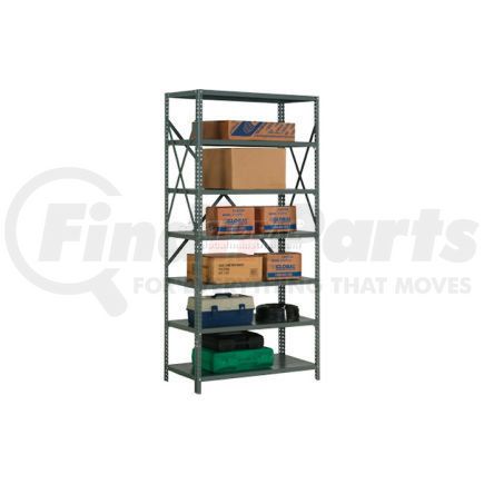 234135A by GLOBAL INDUSTRIAL - Global Industrial&#8482; Steel Shelving 20 Ga 36"Wx30"Dx73"H Open Clip Style 7 Shelf