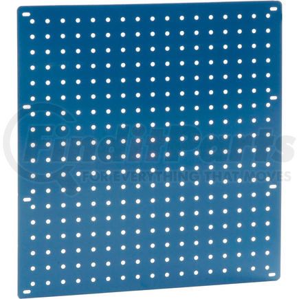 796623BL by GLOBAL INDUSTRIAL - Global Industrial&#8482; Heavy Duty Steel Pegboard 18" x 19" Blue