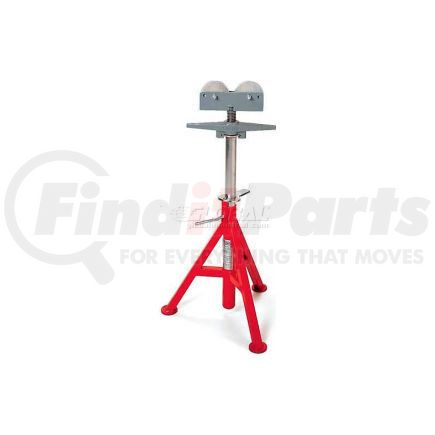 56667 by RIDGE TOOL COMPANY - RIDGID&#174; Model No. Rj-98 Roller Head Pipe Stands, 12" Max. Pipe Capacity, 23"-41" H