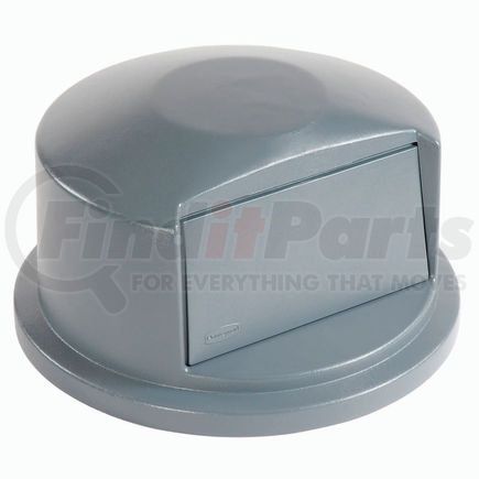 FG264788GRAY by RUBBERMAID - Dome Lid For 44 Gallon Round Trash Container - Gray