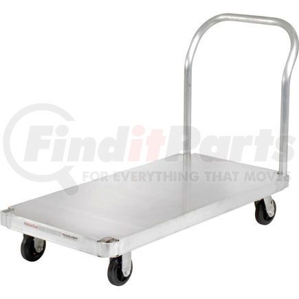 585461S by GLOBAL INDUSTRIAL - Magliner&#174; Aluminum Platform Truck with Smooth Deck 48 x 24 1400 Lb. Cap.