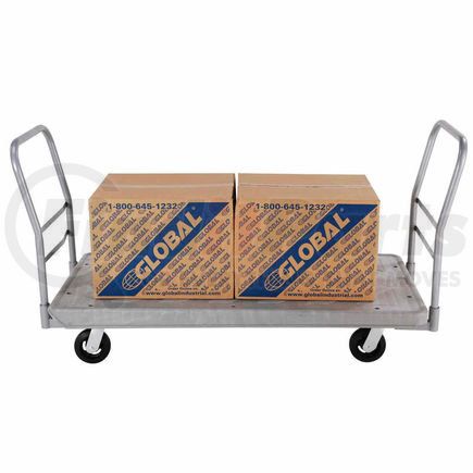 242099 by GLOBAL INDUSTRIAL - Global Industrial&#8482; Additional Handle for 60 x 30 Structural Foam Plastic Deck Platform Trucks