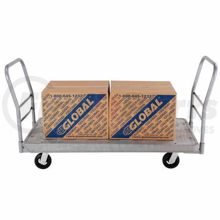 242099 by GLOBAL INDUSTRIAL - Global Industrial&#8482; Additional Handle for 60 x 30 Structural Foam Plastic Deck Platform Trucks 