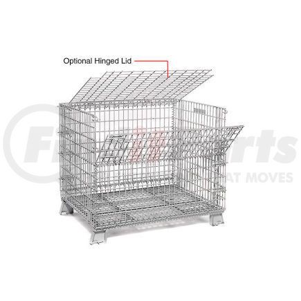 275977 by GLOBAL INDUSTRIAL - Global Industrial&#153; Hinged Lid for 40 X 48 Folding Wire Containers
