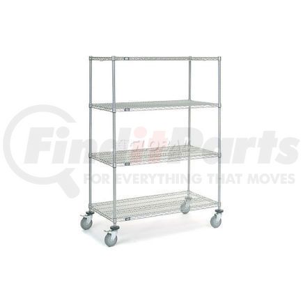 168196 by GLOBAL INDUSTRIAL - Nexelate&#174; Wire Shelf Truck 48 x 24 x 69 1200 Pound Capacity