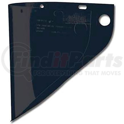4199IRUV5 by NORTH SAFETY - Honeywell Fibre-Metal&#174; Green Shade 5 Propionate Ext. View Faceshield, 9-3/4" X 19" X .06"T