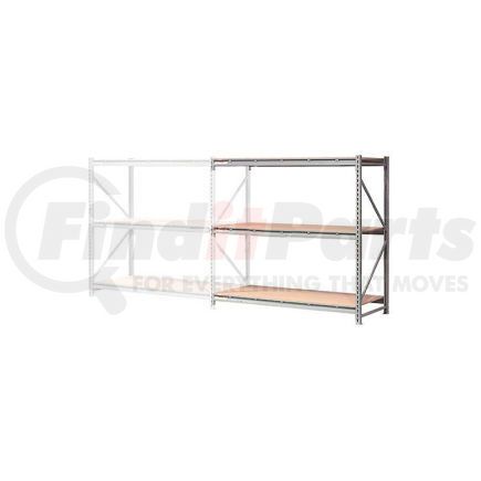 504539 by GLOBAL INDUSTRIAL - Global Industrial&#153; Extra Heavy Duty Storage Rack, Wood Deck, 96"Wx18"Dx72"H Add-On