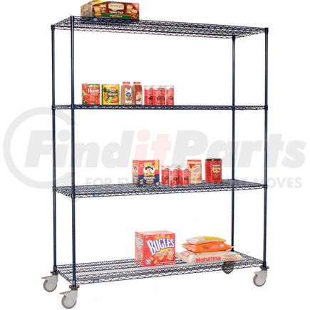 188872 by GLOBAL INDUSTRIAL - Nexelon&#8482; Wire Shelf Truck 60x24x92 1200 Lb. Capacity