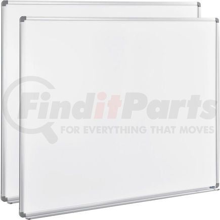 695646PK by GLOBAL INDUSTRIAL - Global Industrial&#8482; Magnetic Whiteboard - 60 x 48 - Steel Surface 2 Pack