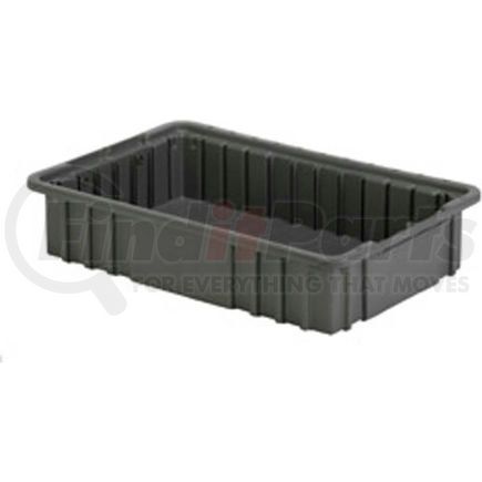 NDC2035  Grey by LEWIS-BINS.COM - LEWISBins Divider Box NDC2035 16-1/2" x 10-7/8" x 3-1/2", Gray