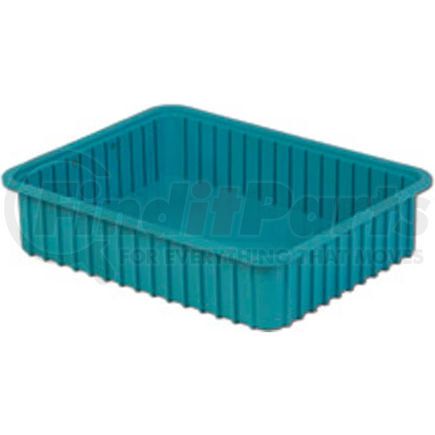 DC3050  Lt Blue by LEWIS-BINS.COM - LEWISBins Divider Box  DC3050 22-3/8" x 17-3/8" x 5", Light Blue