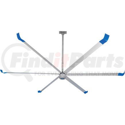 293046 by GLOBAL INDUSTRIAL - Global Industrial™ 20' HVLS Ceiling Fan - BLDC Motor - 304000 CFM - 208/240V