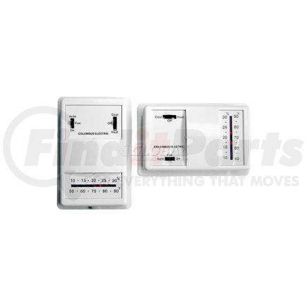 UT1001 by TPI - Low Voltage Wall Mounted Thermostats - UT1001