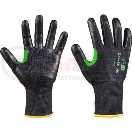 24-0913B/9L by NORTH SAFETY - CoreShield&#174; 24-0913B/9L Cut Resistant Gloves, Smooth Nitrile Coating, A4/D, Size 9