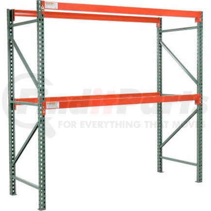 B2282542N by GLOBAL INDUSTRIAL - Global Industrial&#8482; Tear Drop Pallet Rack Starter 108"W x 48"D x 96"H