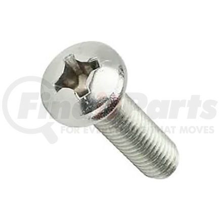 CNC08080 by TITAN FASTENERS - M8 X 1.25 x 80mm Machine Screw - Phillips Pan Head - Class 4.8 - Steel - Zinc - 50 Pk