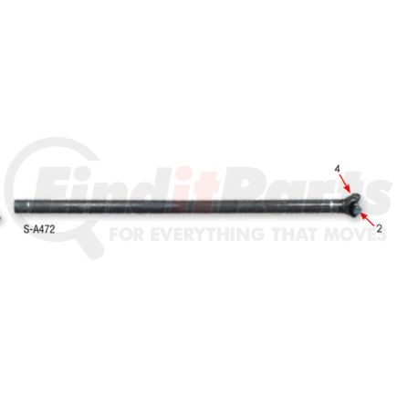 9553SF by NEWSTAR - Driveshaft Assembly - 1310 Series, Unwelded, 49-1/2" Length