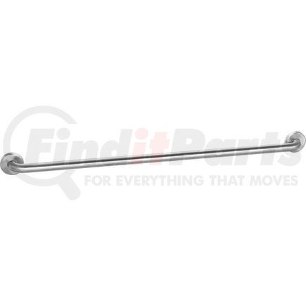 641277 by GLOBAL INDUSTRIAL - Global Industrial&#153; Straight Grab Bar, Satin Stainless Steel - 42"W x 1-1/4" Dia.