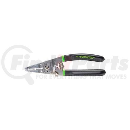 1955-SS by GREENLEE TOOL - Greenlee 1955-SS Pro Stainless Wire Stripper, Cutter And Crimper Curve