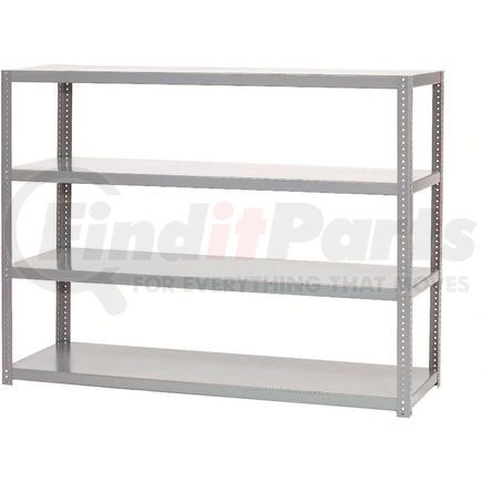 236609 by GLOBAL INDUSTRIAL - Global Industrial&#153; Extra Heavy Duty Shelving, 60"W x 18"D x 72"H, 4 Shelves, Gray