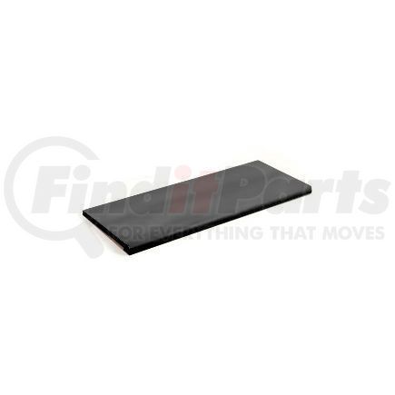 DA448/B by ECONOCO - Slatwall Shelf  48x15 Black Plastic With Round Edge