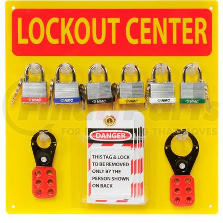 LOB1Y by NATIONAL MARKER COMPANY - Standard Lockout Center