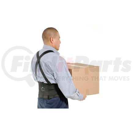 11098 by ERGODYNE - Ergodyne&#174; ProFlex&#174; 1650 Economy Back Support with Suspenders, 4XL, 52-58" Waist Size