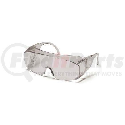 S510SJ by PYRAMEX SAFETY GLASSES - Solo&#174; Eyewear Jumbo Safety Eyewear Clear Lens/Frame