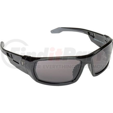 50033 by ERGODYNE - Ergodyne&#174; Skullerz&#174; Odin Safety Glasses W/Fog-Off, Smoke AF Lens, Black Frame