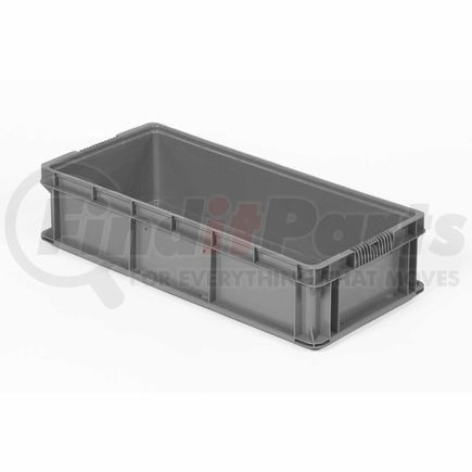 NXO3215-7GRAY by LEWIS-BINS.COM - ORBIS Stakpak NXO3215-7GRAY Plastic Long Stacking Container 32 x 15 x 7-1/2 Gray
